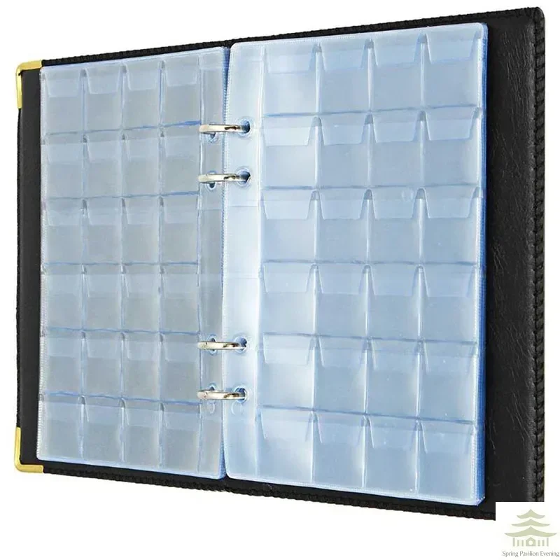 480/120 Coins Storage Book Commemorative Coin Collection Album Holders Collection Volume Folder Hold Multi-Color Empty Coin