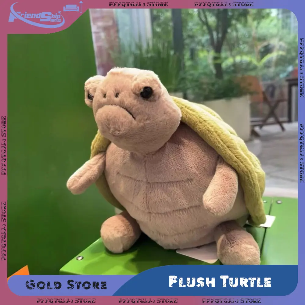 

Kawaii Plush Turtle Animal Series Cartoon Anime Cute Plush Toy Soft PP Cotton Stuffed Doll Comfortable Touch Warm Birthday Gift