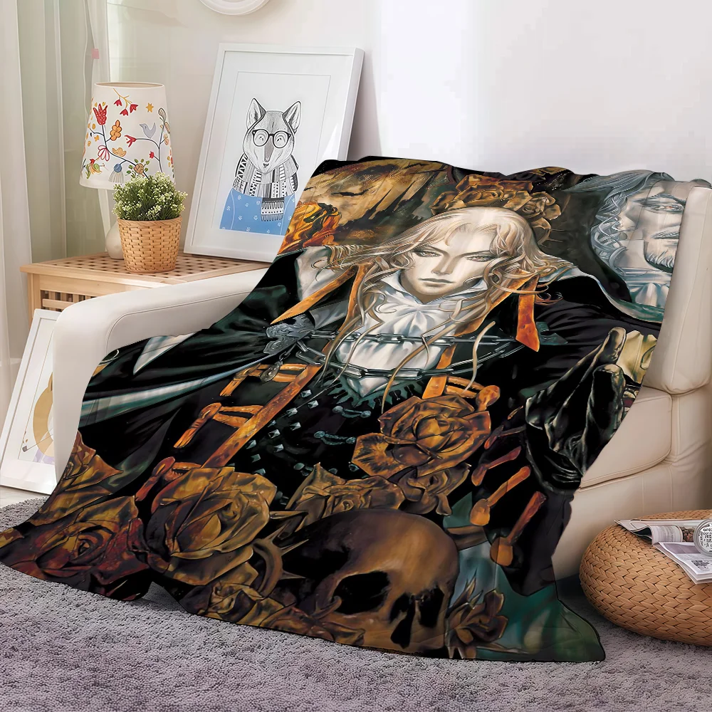 

Game Castlevania Symphony of the Night Blanket Soft and Skin Friendly For Couch Bed Napping Bedspread All Seasons Comforter