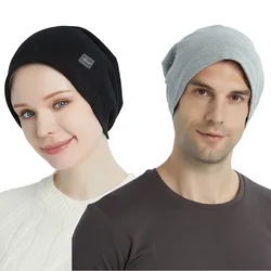 Unisex  Electromagnetic Radiation Protective Sleep Cap Mobile Phone Computer TV EMF Shielding Anti Radiation Silver Fiber Cap