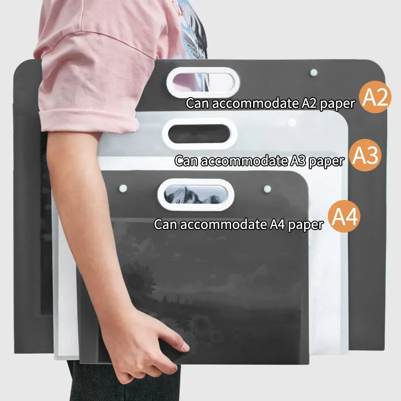 

Storage Box For Paintings, Sketches, Photography And Posters, An Ideal Choice For Artists And Designers, Available In A2/A3/A4