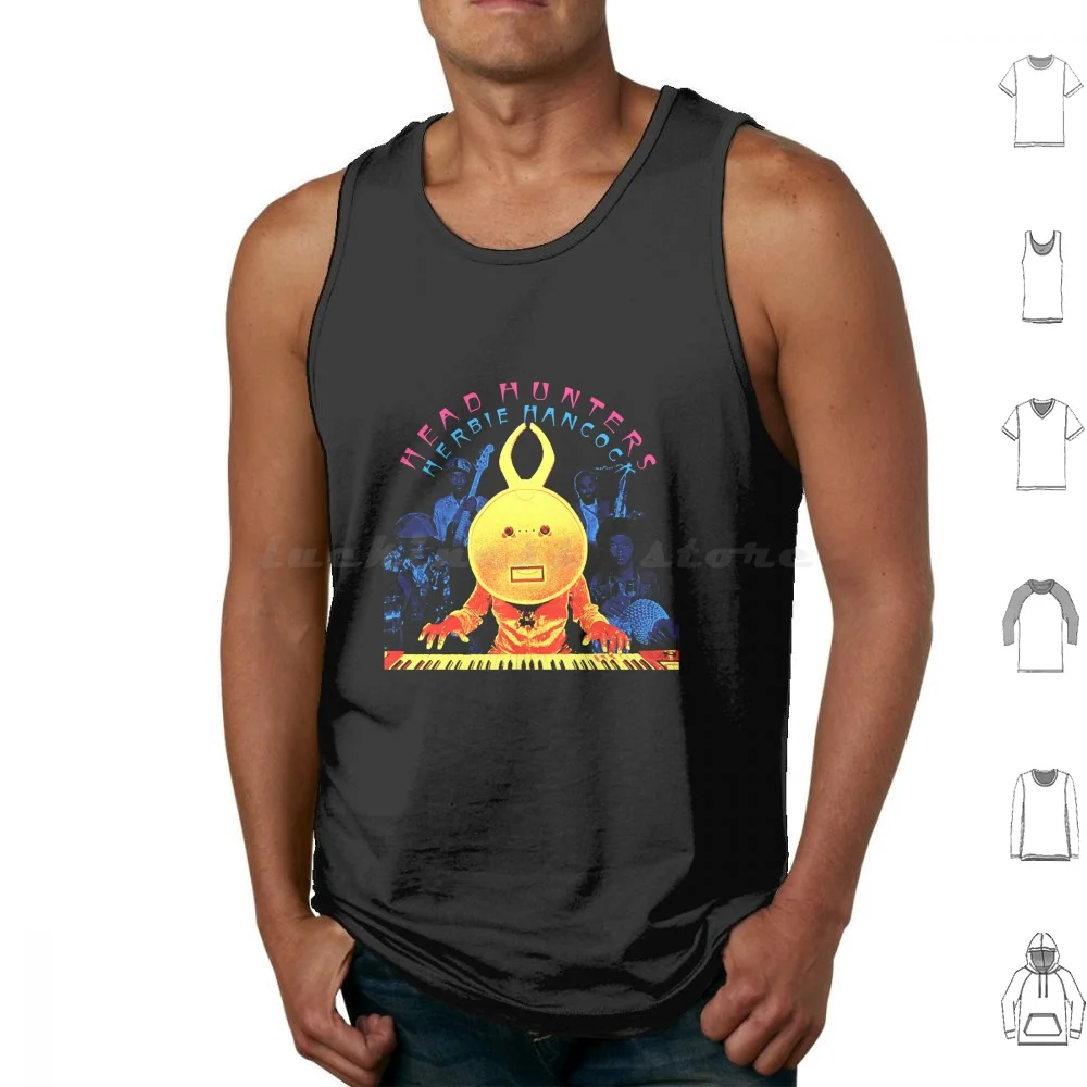 Head Hunters Herbie Hancock Tank Tops Vest Sleeveless Head Hunters Herbie Hancock