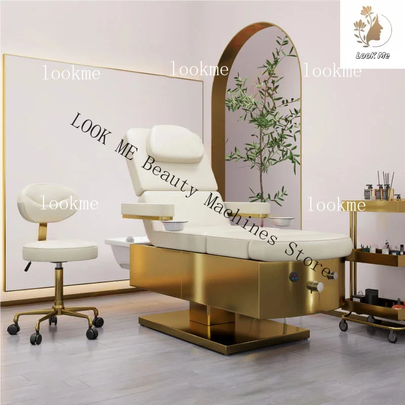 Hair Salon Furniture Electric Pedicure Chair Spa Center Head Massage Shampoo Bed