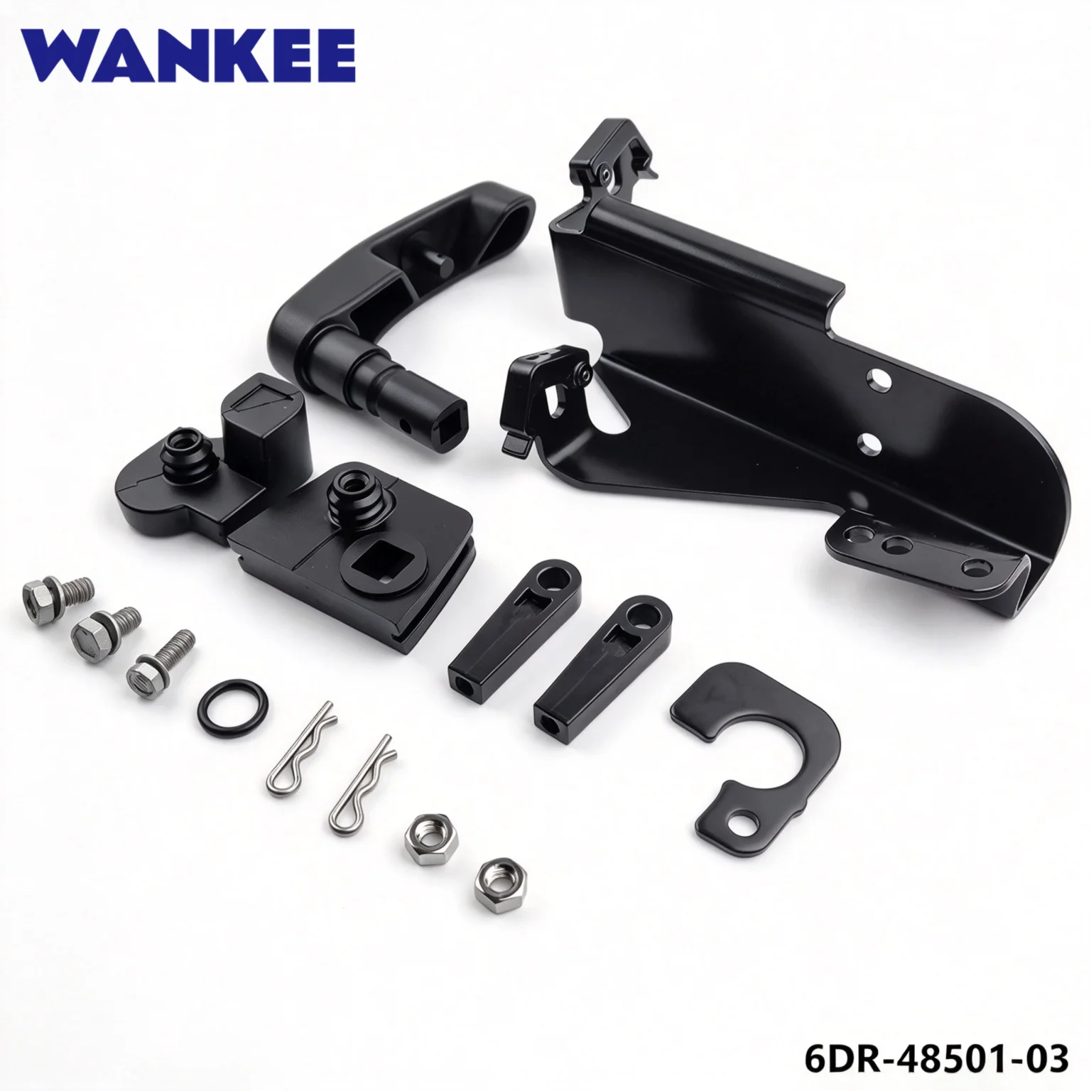 Remote Control Attachment Kit 6DR-48501-03-00 for Yamaha F8 F9.9 Outboard Engine