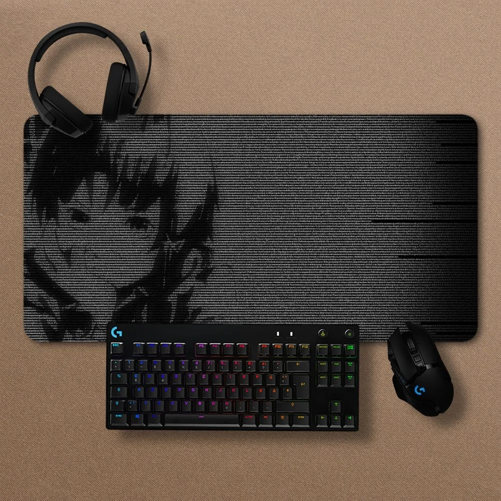 Serial Experiments Lain Mousepad Non-slip Lockedge Office Student Gaming Thickened Large Writing Pad Cushion