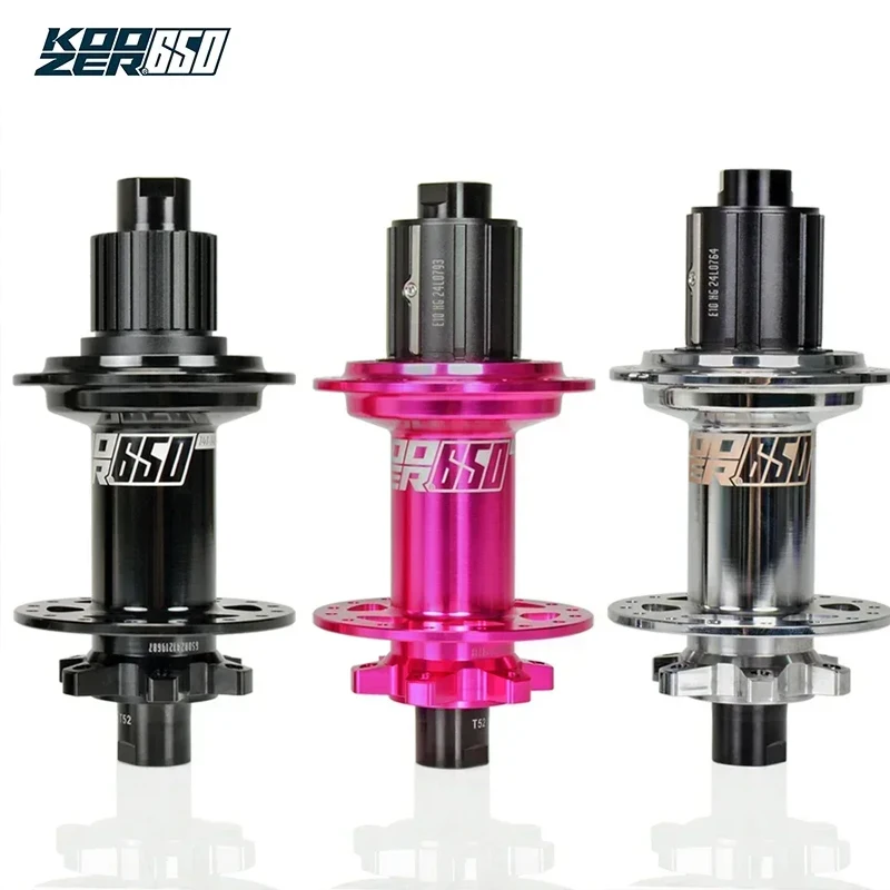 

Koozer 650 Rear Bicycle Hub: 9 Pawl, 270 Clicks, Boost Design