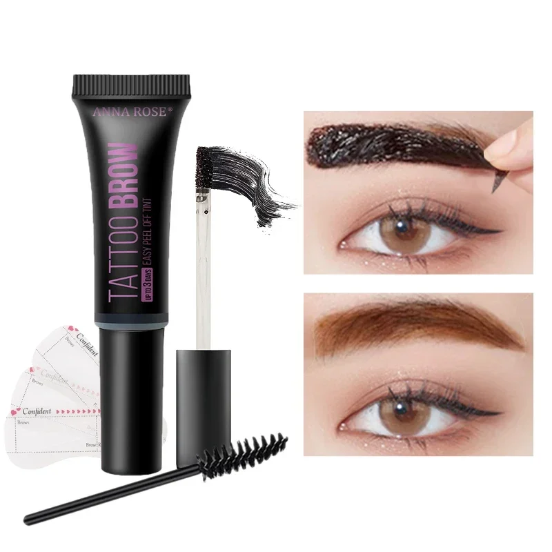 ชุดย้อมสีคิ้วแบบเจลเร็ว ชุดย้อมขนตา ย้อมสีคิ้ว แต่งหน้า กันน้ำ ติดทนนาน ครีมย้อมคิ้ว