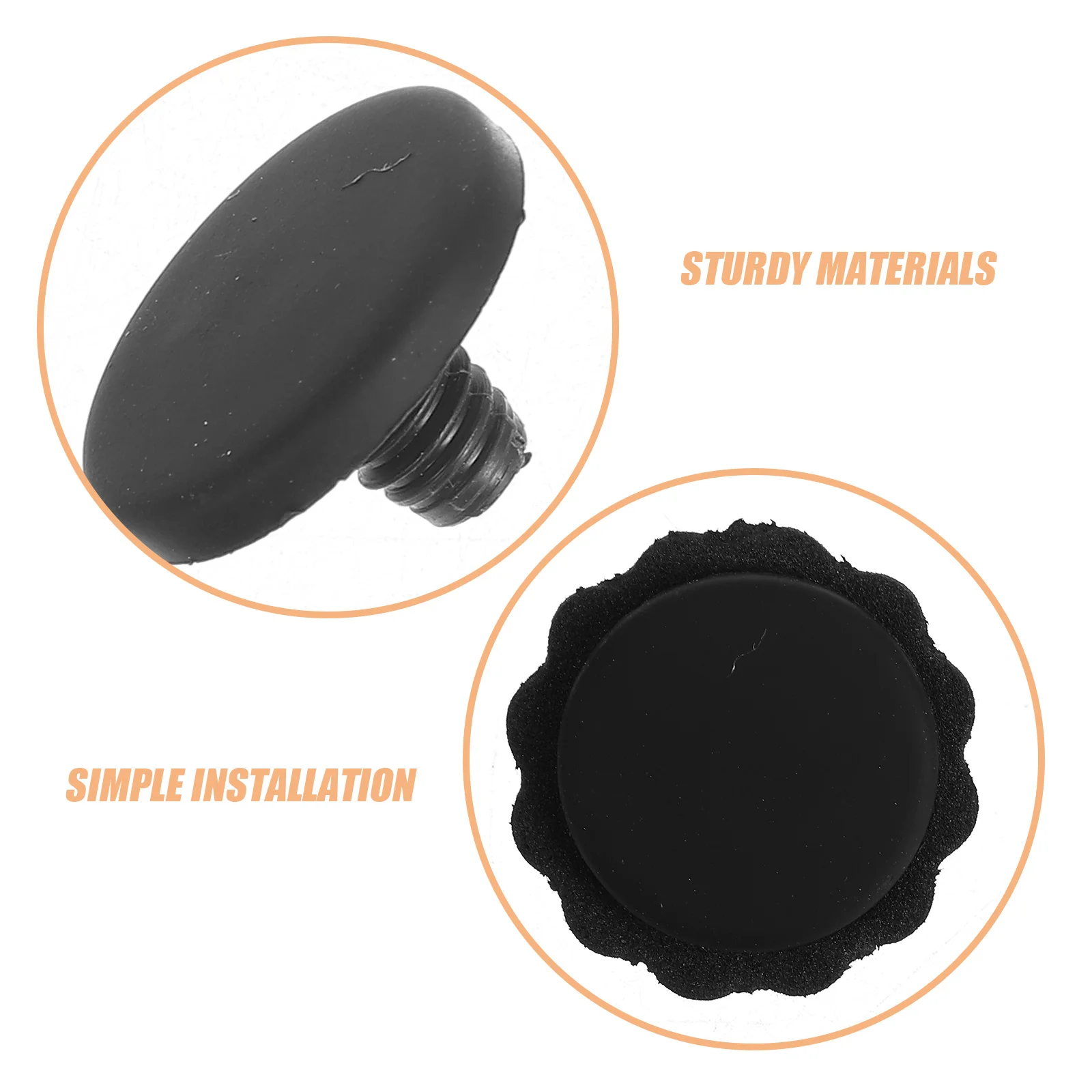 4 set di tappi per ombrellone in plastica di ricambio per ombrelloni da pioggia e da patio, facili per top per ombrelloni rotte, diametro filettatura 6 mm 8 mm