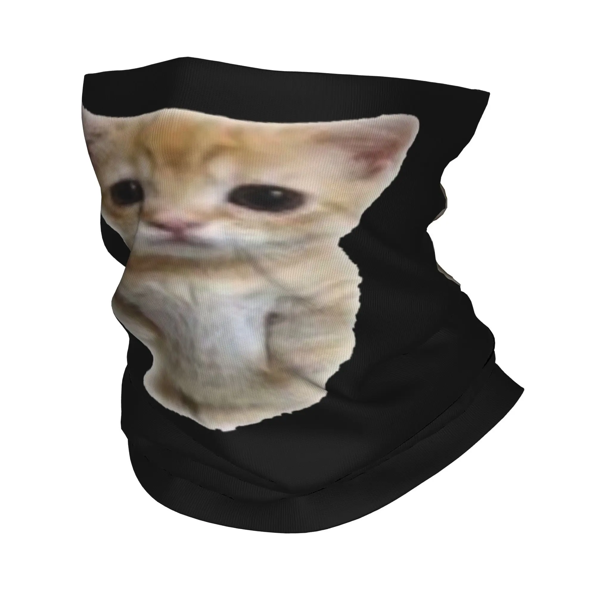 

El Gato стоячий кот мем бандана на шею гетры с принтом волшебный шарф теплая повязка на голову для спорта на открытом воздухе для мужчин женщин взрослых зима