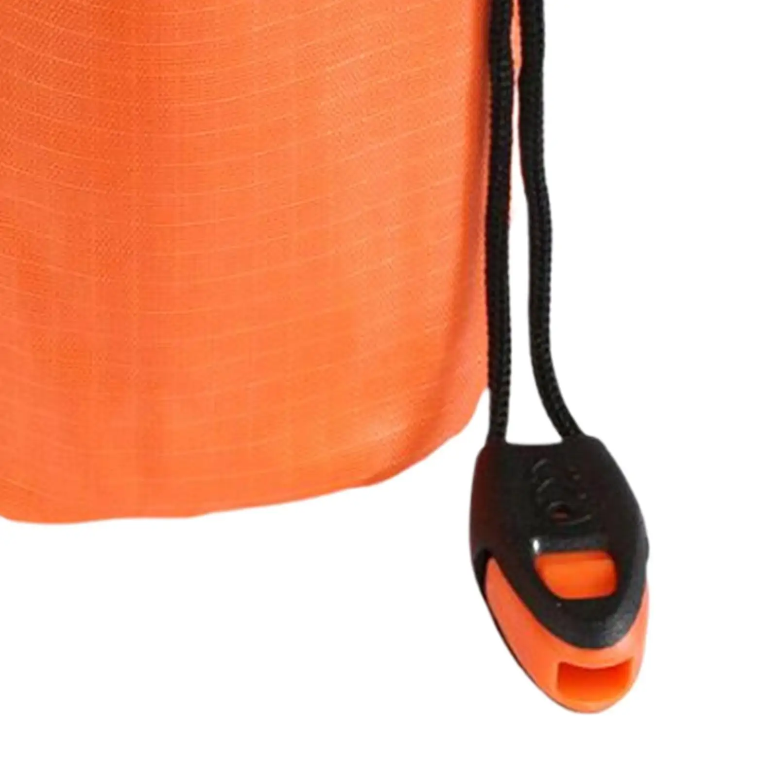 

Sleep Bag For Outdoors Windproof Compact With Whistle Thermal Sleeping Bag Survival Gear For Hiking Extreme Weather Fishing