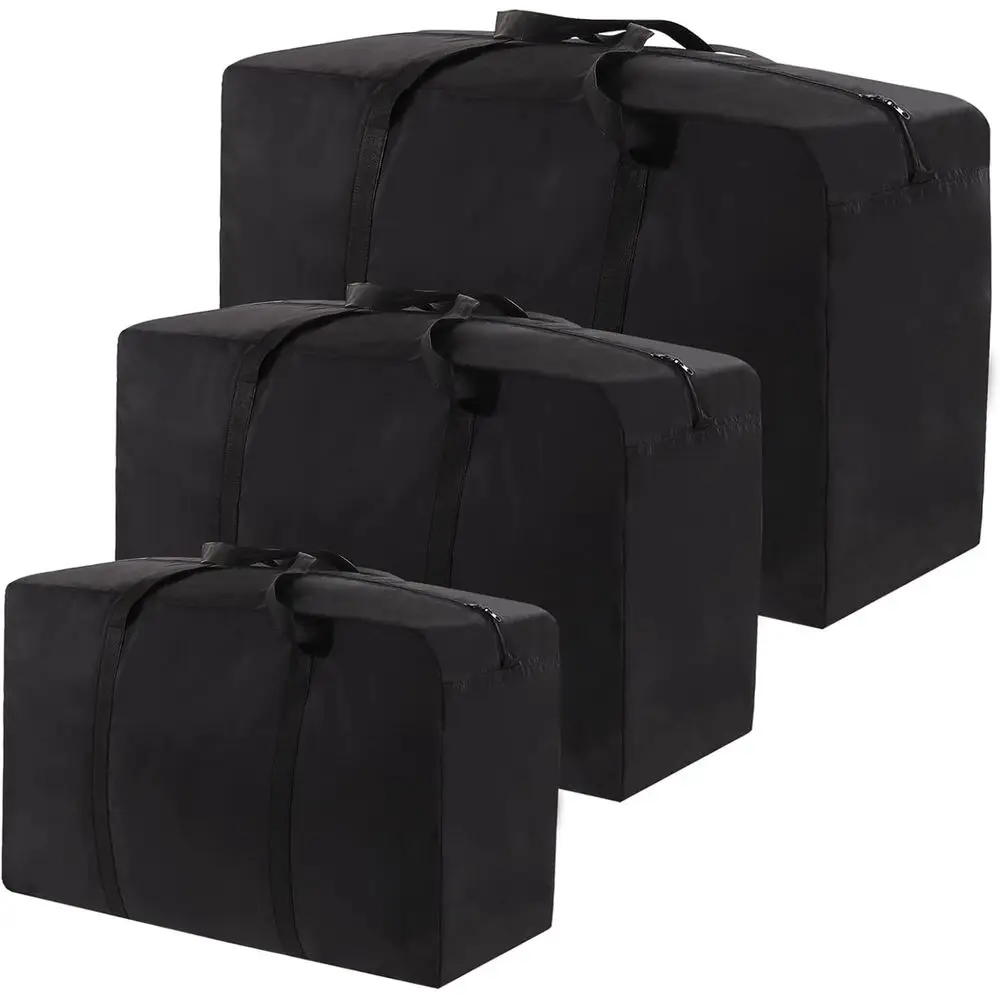 

Large Waterproof Duffle Bag - Heavy Duty Oxford Storage for Travel, College, and Space-Saving Needs