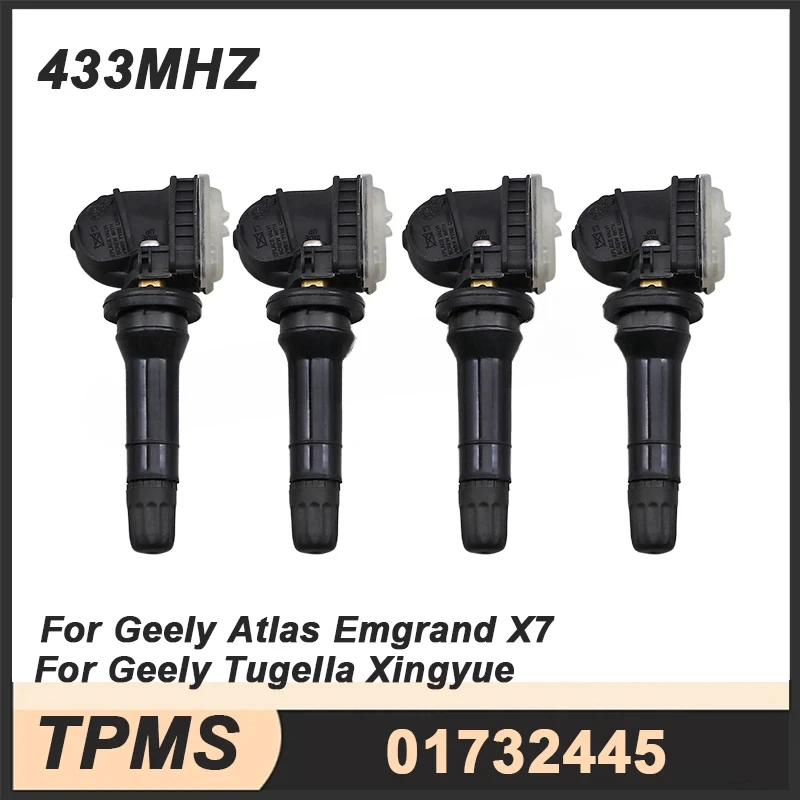 

1/4 шт. 01732445 TPMS 433 МГц датчик давления в шинах для Geely Atlas Emgrand X7 Tugella Xingyue