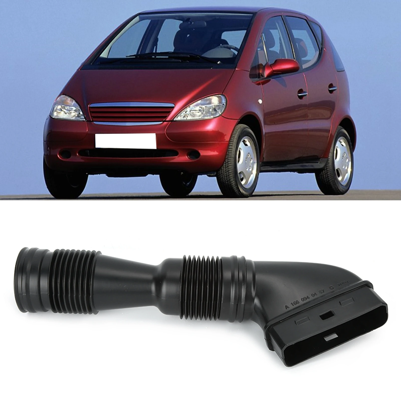 1660940487  Intake Pipe Hose Auto Accessory 1660940487 Fit for A‑Class W168 1997‑2004 Auto Accessory Auto  Intake Pipe
