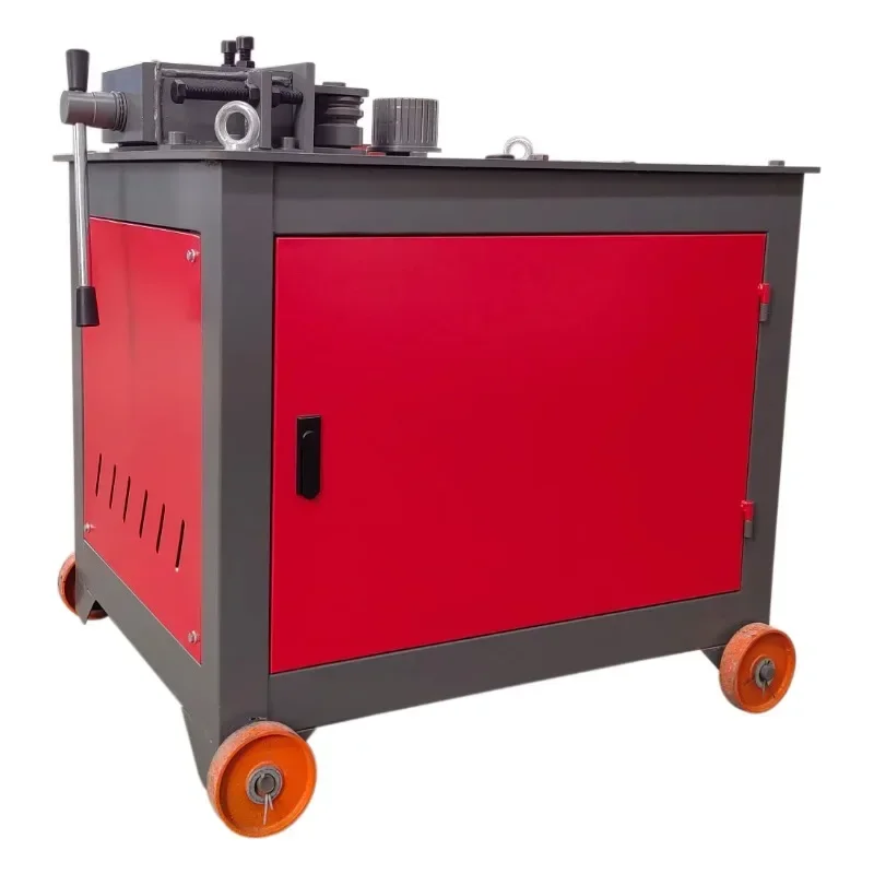 2025Automatic Spiral Bending Machine Steel Bar Rebar Construction Circle Arc Bender Motor New Condition Includes Straightening