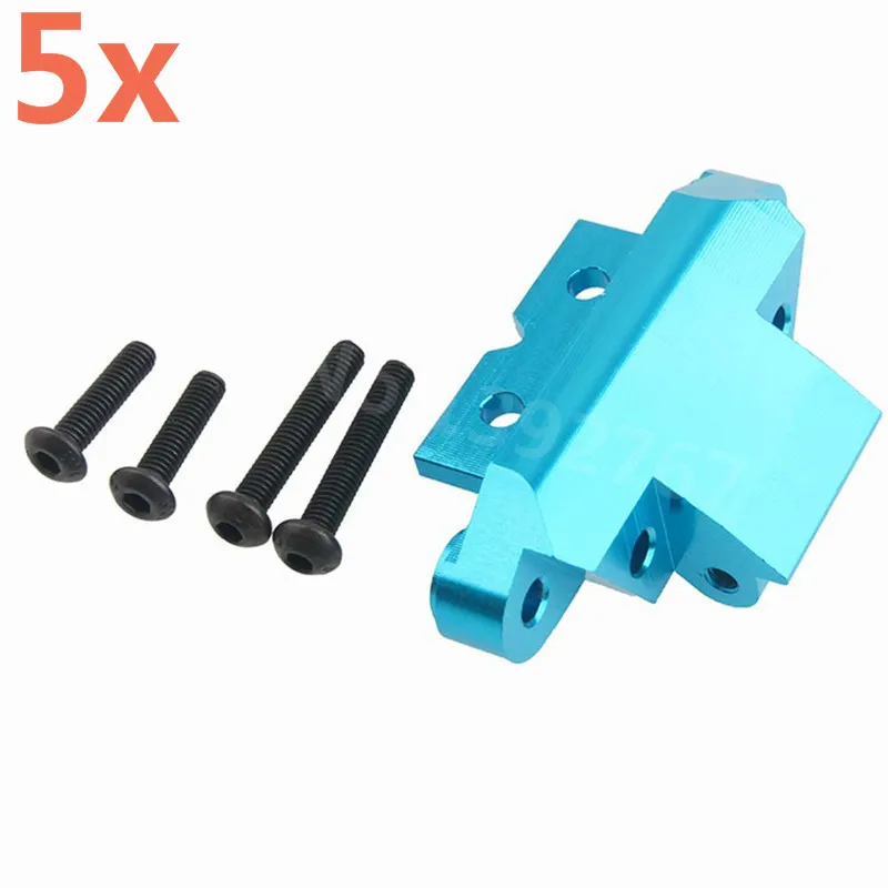 5Pcs RC Car AXIAL SCX10 Yeti Rock Racer Crawler 90026 AX90025 Aluminim Front Arm Holder For 1/10 Scale Models Remote Control Car