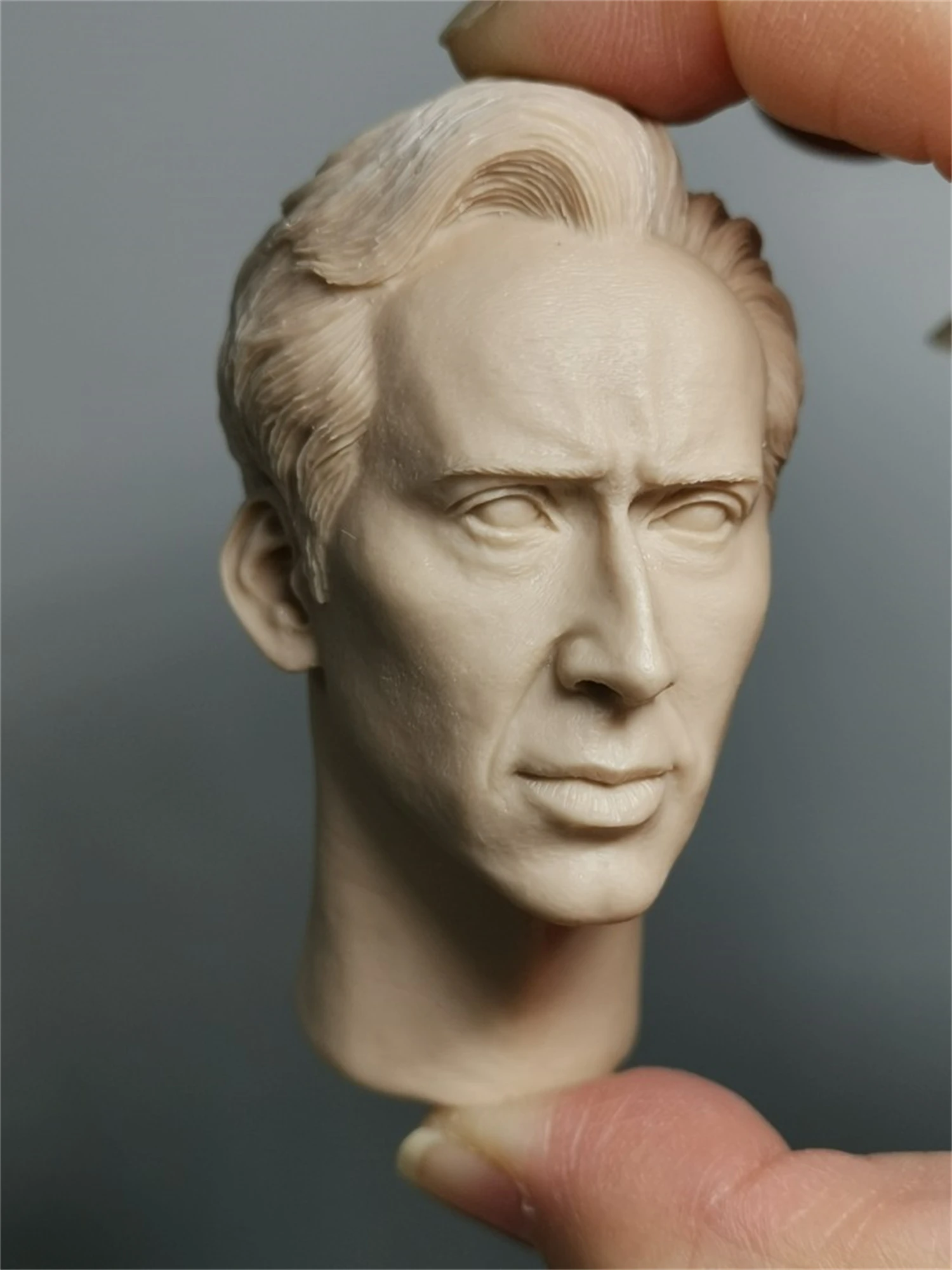 1/6Scale Head Carving Nicolas Cage Male Soldier American Star Model PVC Long Neck white Film Art 12 Inch Action Figure Body Dol