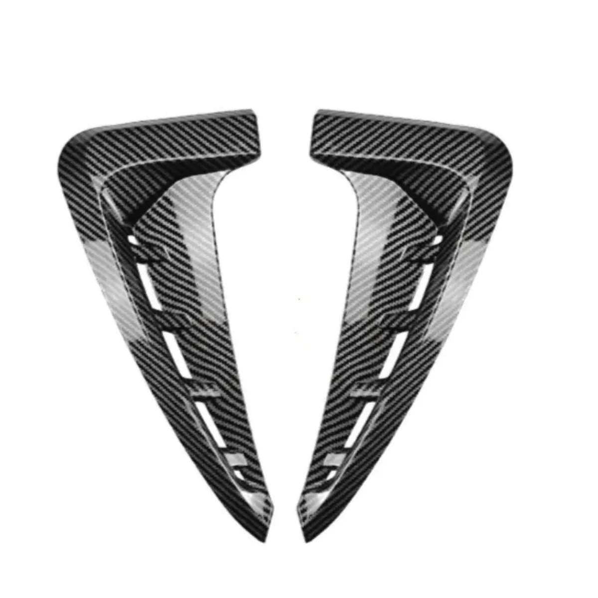 2er-Set M Sport für BMW X5 F15 2014-2018 Auto Front Seitenflügel Kotflügel Lufteinlassgitter Loch Emblem Zierleiste Aufkleber Zubehör – Detail 6