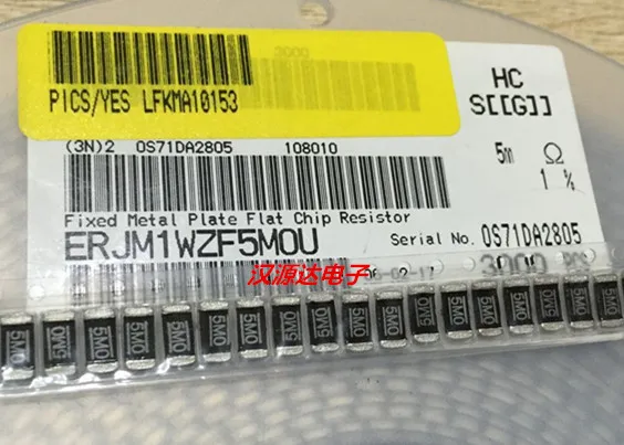 100pcs/lot ERJM1WZF5M0U 2512 5M0 0.005R 5MR 1% 1W chips Electronic new