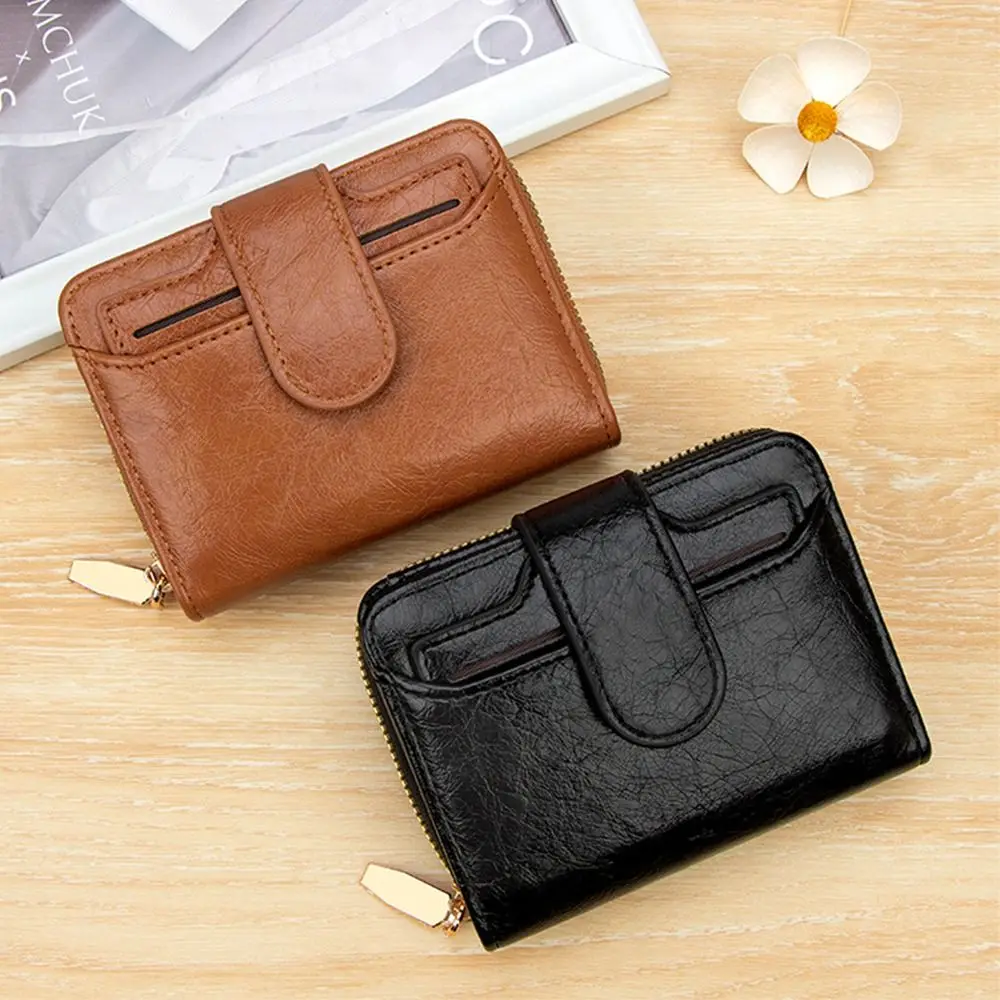 

Модный короткий кошелек на молнии, высококачественный водонепроницаемый кошелек для монет, интегрированная сумка для канцелярских принадлежностей, для ежедневного использования