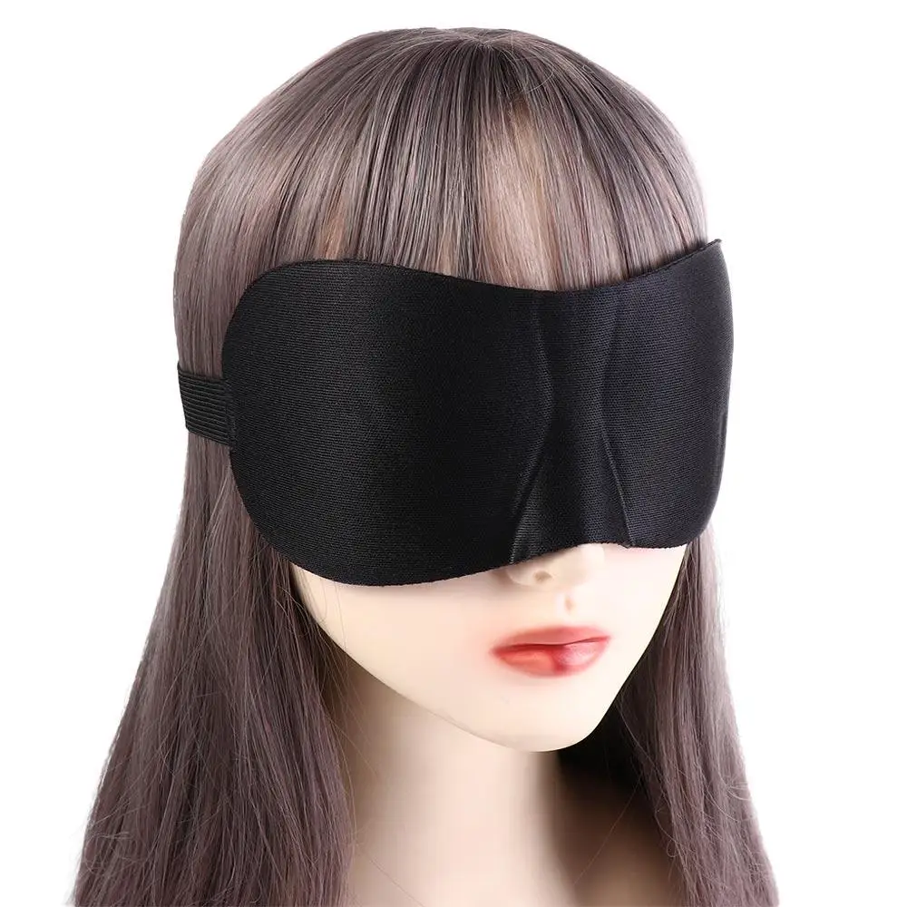 

Sleeping Aid 3D Sleep Mask Relax Shade Eye Cover Black Soft Blackout Eye Mask Night