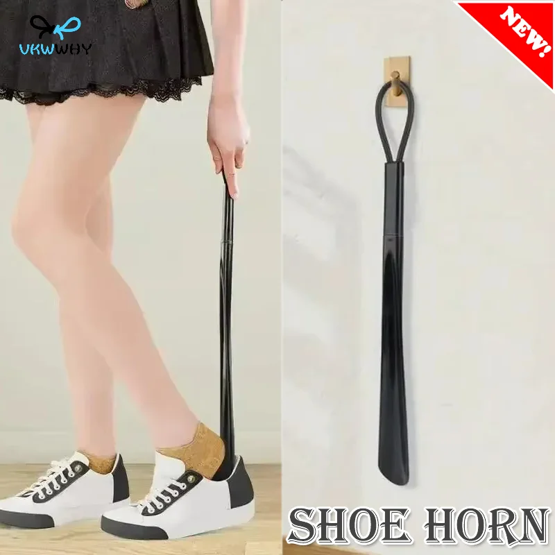 Extended Hanging Rope 48cm Shoehorn,  Wearing Shoe Assistants for Pregnant Women, Shoe Lifter, 18