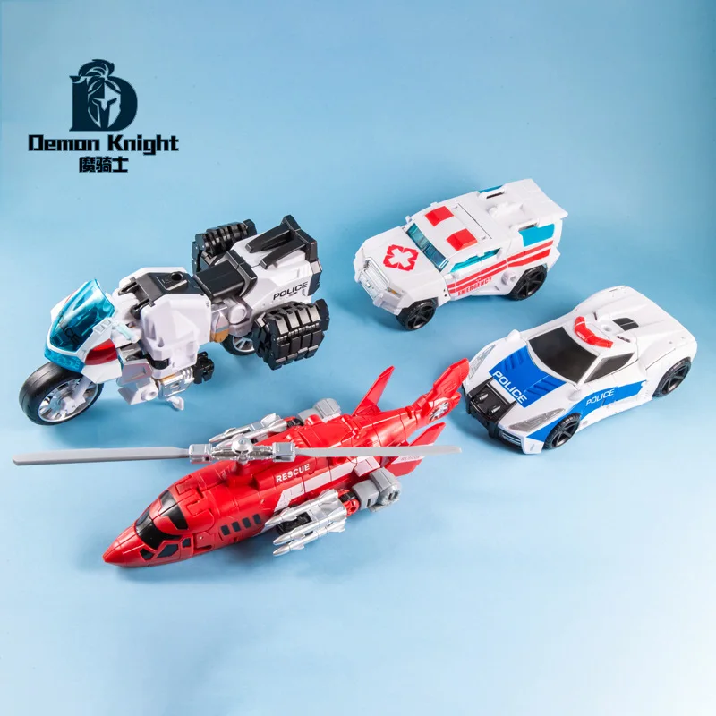 Transformation DK Demon Knight Enlarge Defensor DK01-04 A SET Hot Spot First Aid Streetwise Blades Groove Figure IN STOCK