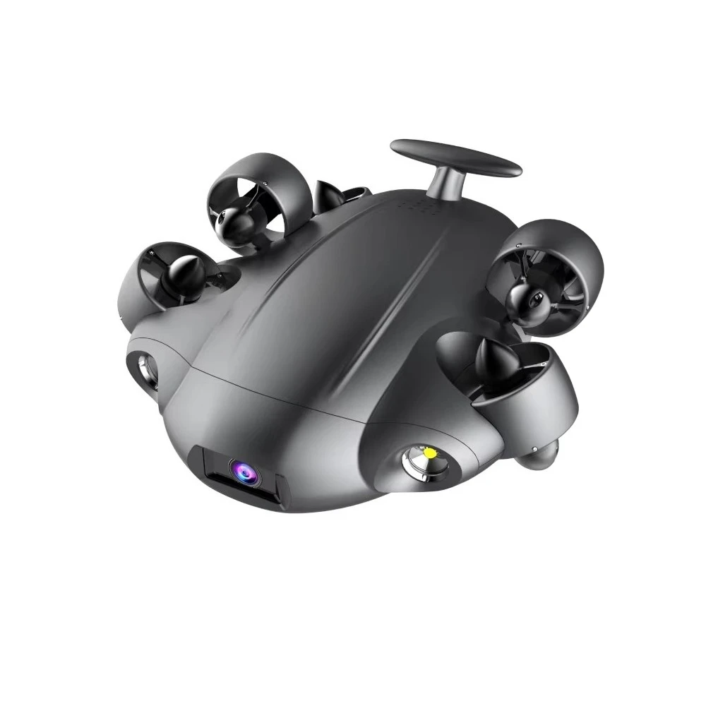 

Camoro Mini Rov Submarine Diving Underwater Drone VR Underwater Robot with 4K Camera 14400mah 6000 Lumen for Inspection Rescue
