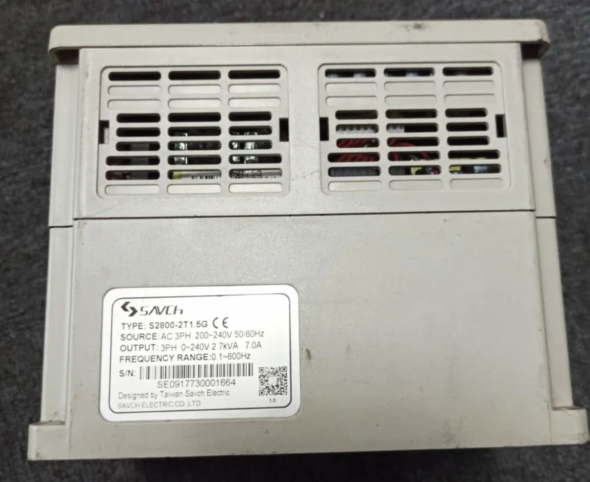 Used 2800 series inverter 1.5 kw, s2800-2t1.5 g