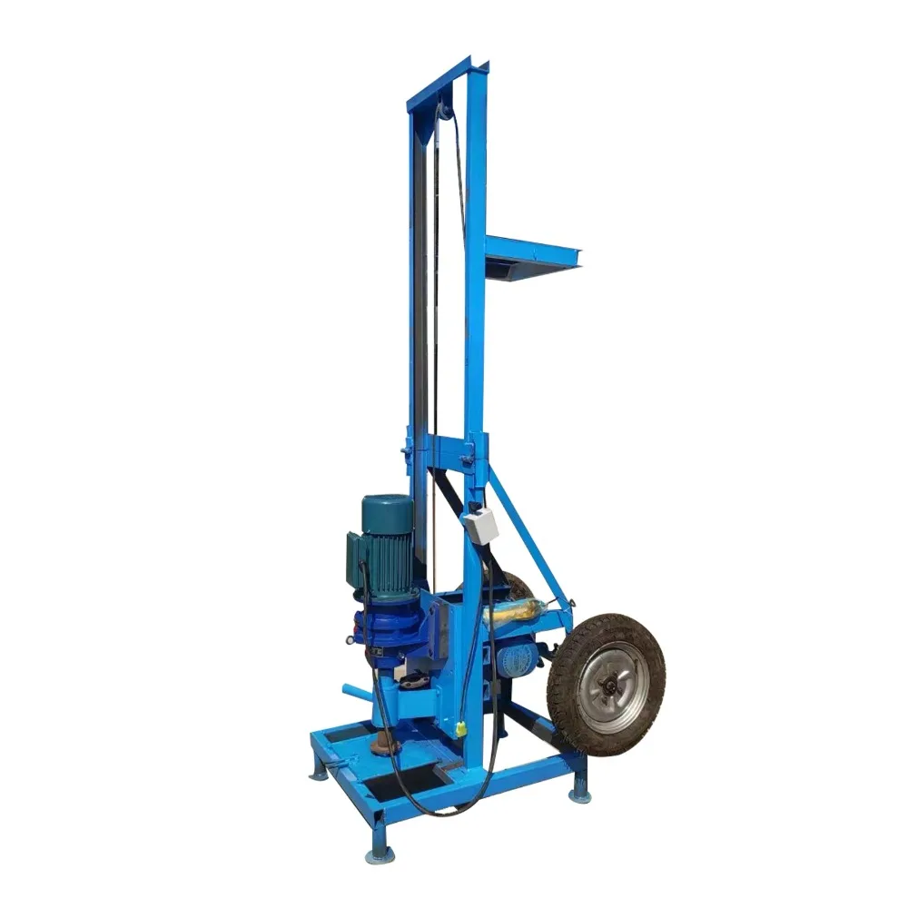 

Electric household 200m rural irrigation equipment drilling machine