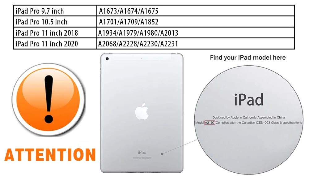 Da Pu Ốp Lưng Máy Tính Bảng Dành Cho Apple IPad Pro 9.7 "/IPad Pro 10.5"/IPad Pro 11 "2018 2020 2021 2022 Số In Đứng Bảo Vệ Da