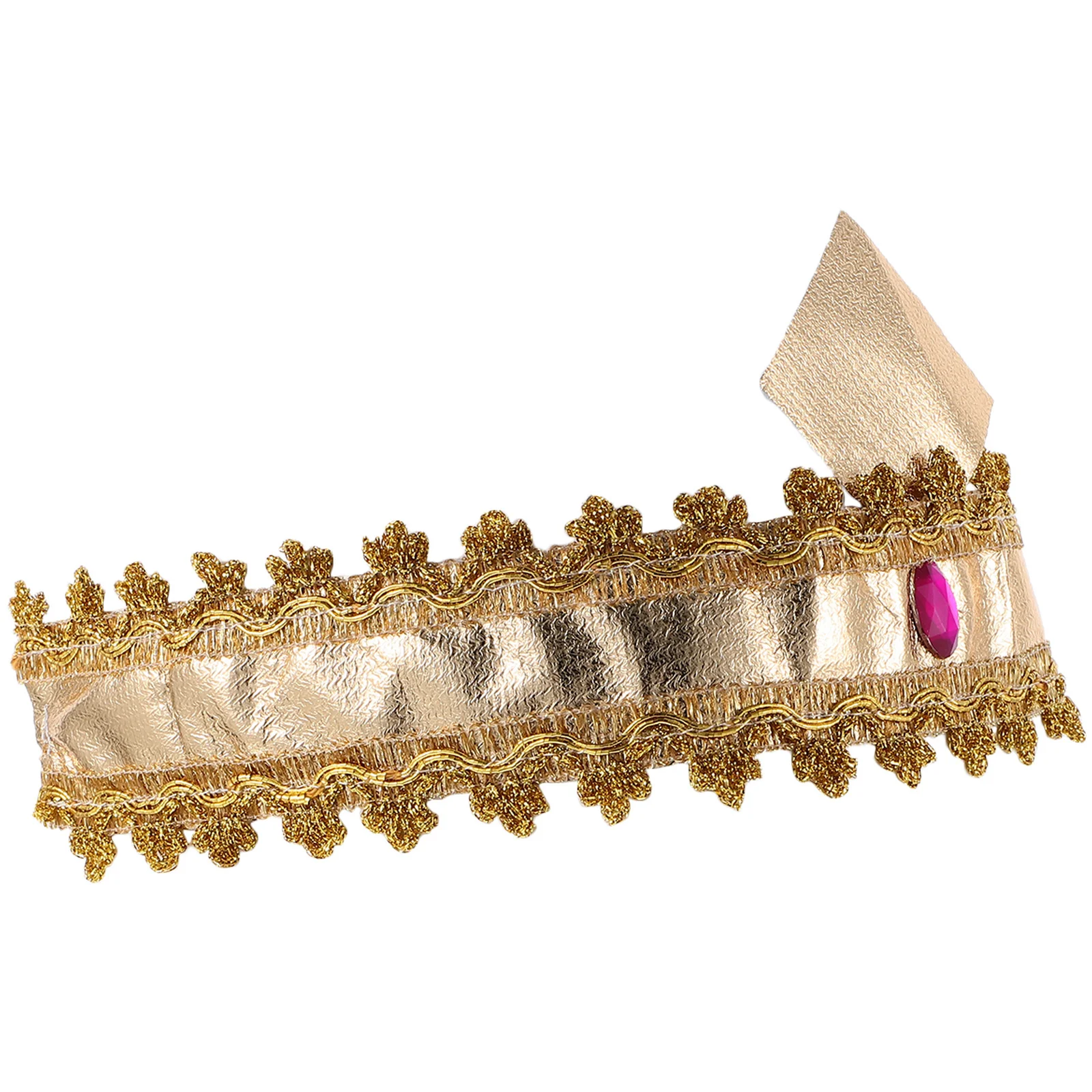 

Egyptian Headpiece Cloth Material Durable Lightweight Halloween Party Cosplay Supplies Role Play Accessories Egyptian Headpiece