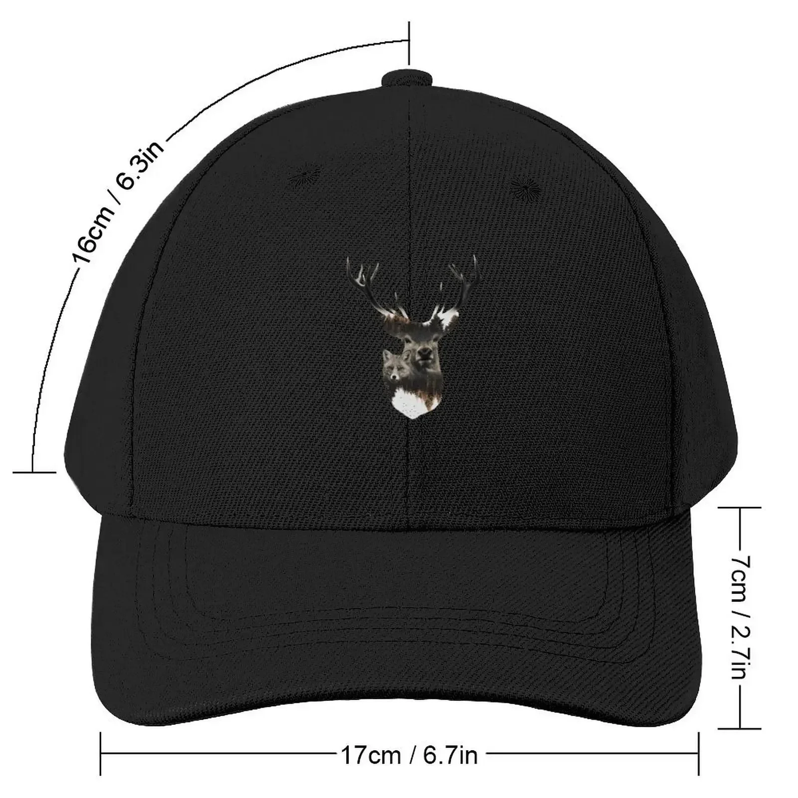 Vixen and Stag ForestCap Baseball Cap fishing caps man Hood Caps For Men Women's