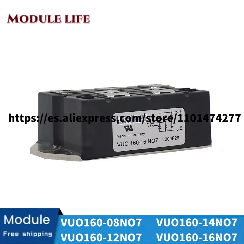 

VUO160-08NO7 VUO160-12NO7 VUO160-14NO7 VUO160-16NO7 Original IGBT module