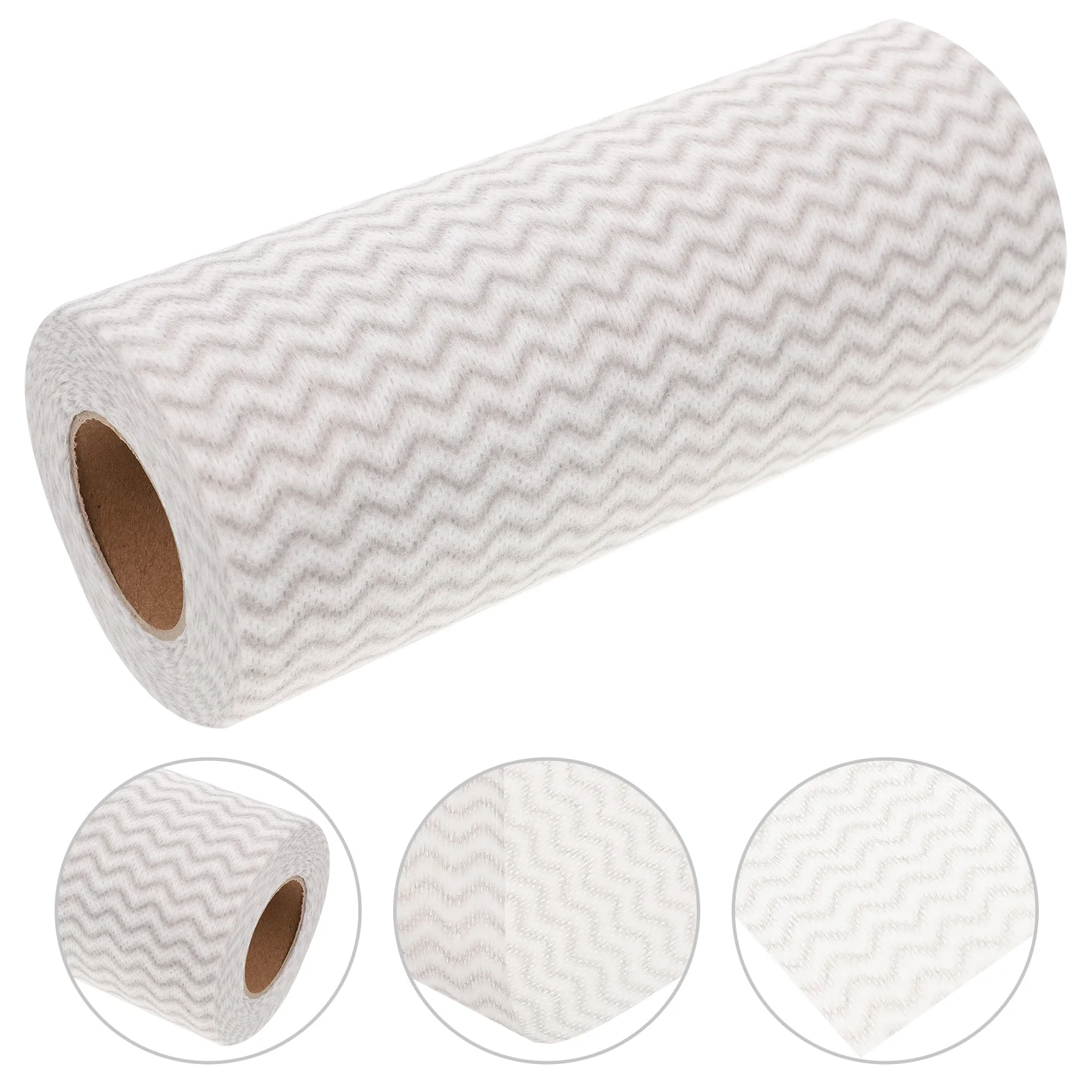 

50Pcs Roll Multipurpose Nonwoven Kitchen Wipes Cleaning Cloths Disposable Dish Towels Handy Rags For Utensils Appliances