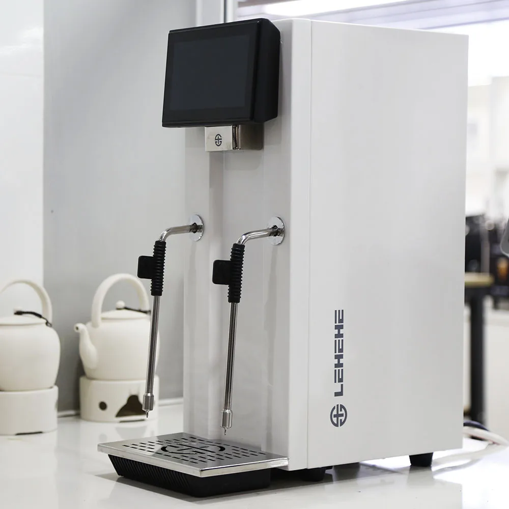 Fully-Automatic Espresso Foam Warmer Stand Eco-Friendly 4 1 Electric Milk Steamer Equipment For Latte Hot Chocolate
