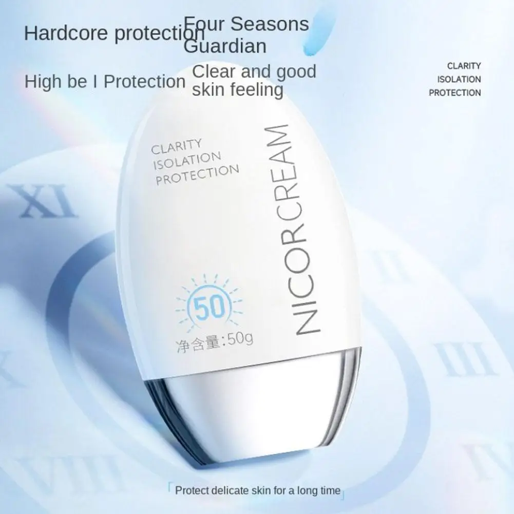 SPF50 Sunscreen Cream SPF50 Whitening Sunblock Refreshing Sunscreen Moisturizing Anti-Aging Oil Control Reduce Skin Care