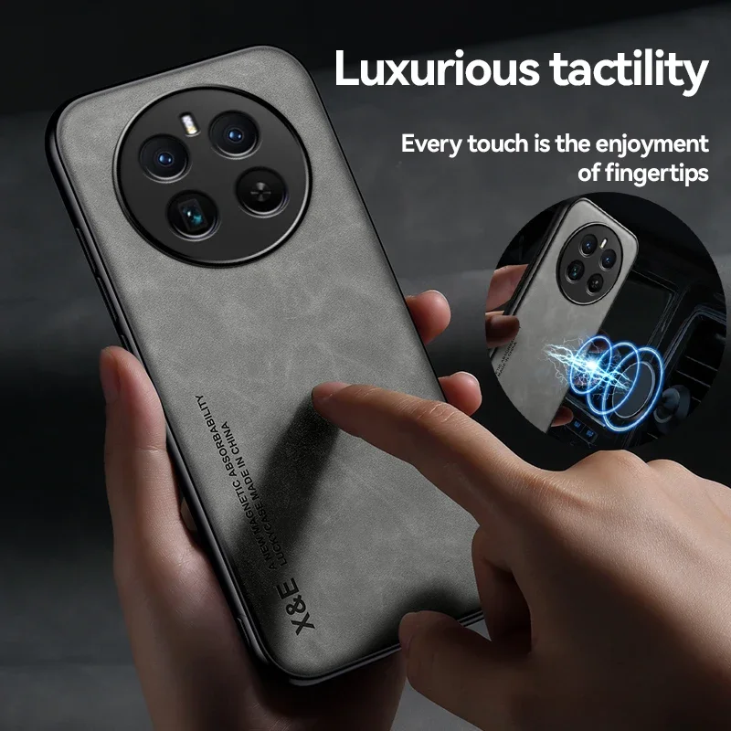 Funda de teléfono de hoja de hierro integrada para Realme GT 6T 7 Pro Narzo 60x70 Pro 5G N53 N55 N63 protección de lente fundas suaves de silicona