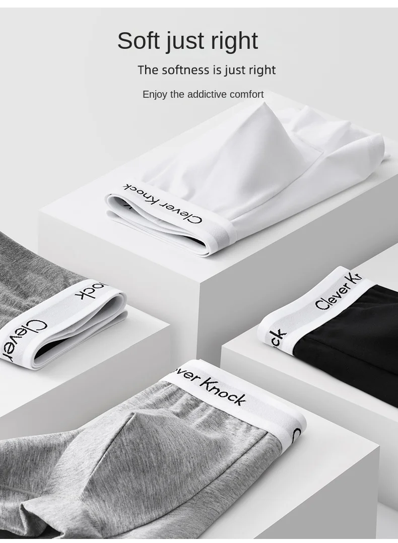 4Pcs Boxer Shorts männer Unterwäsche Sexy Höschen Baumwolle Boxer Mann Unterhose Männlichen Shorts Homme U Konvexen Dessous Großhandel viele – Detail 6