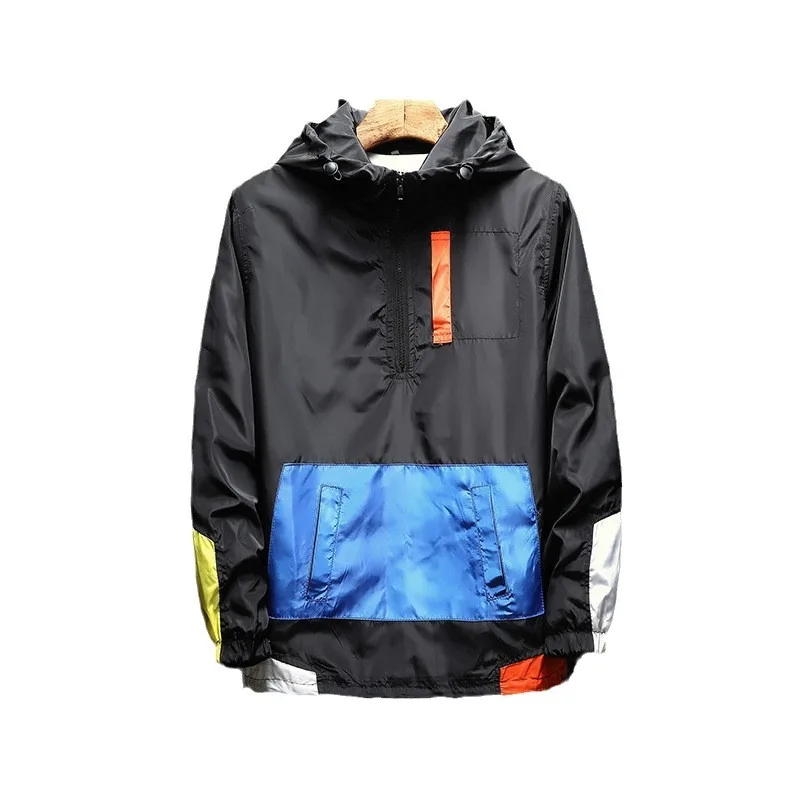 Motorcycles GasGas Hooded Men Women Lightweight Breathable UV Sunscreen Skin Coat Summer Colorblock Mountaineering Jacket