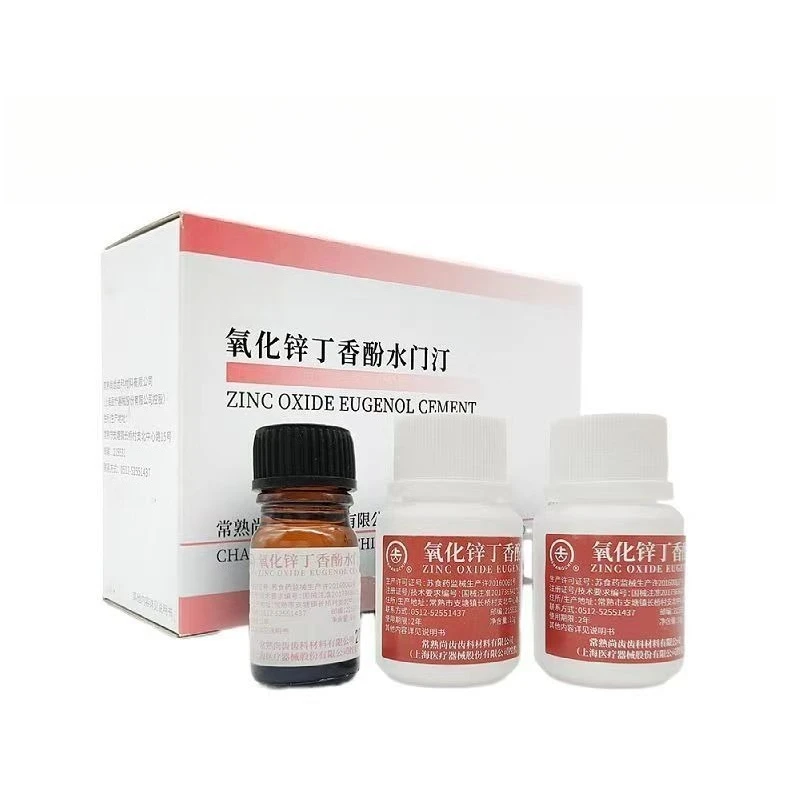 Material Dental, cemento de óxido de Zinc-eugenol, dientes superiores, óxido de Zinc, aceite Lila, cemento de agua, óxido de Zinc, materiales dentales básicos