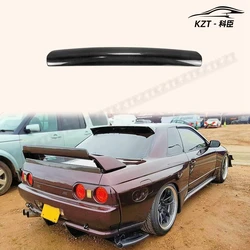 For Nissan Skyline R32 GTR FRD Type Rear Spoiler Gurney Flap Carbon Fiber