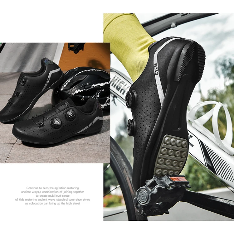 Fahrradschuhe für Herren, professionelle SPD-Rennradschuhe für die Straße, MTB-Mountainbike-Schuhe, lockfreie Fahrradschuhe für Damen – Detail 26