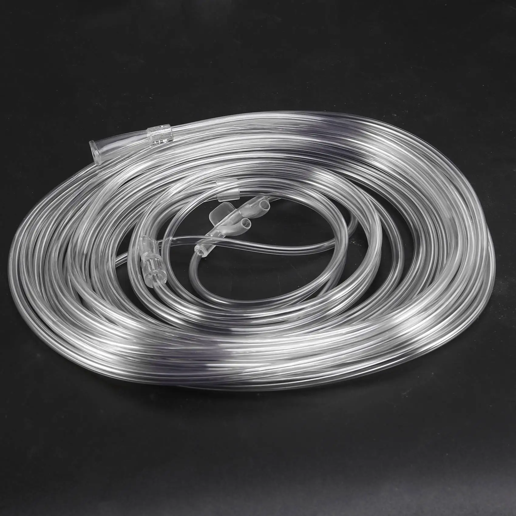 

A19I-6M Double Hole Soft Nasal Oxygen Tube Nasal Oxygen Cannula Nasal Tube Suitable For Oxygen Gener