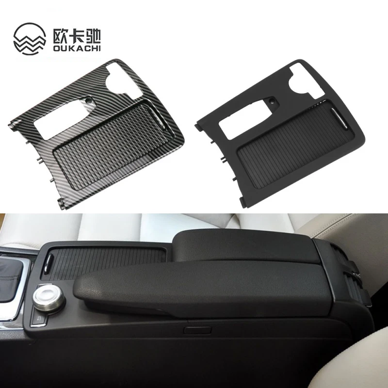 

LHD Car Armrest Drink Water Cup Holder Shutter Trim For Mercedes Benz W204 C180 C200 C300 W207 E W212 E260 E300 2046800107