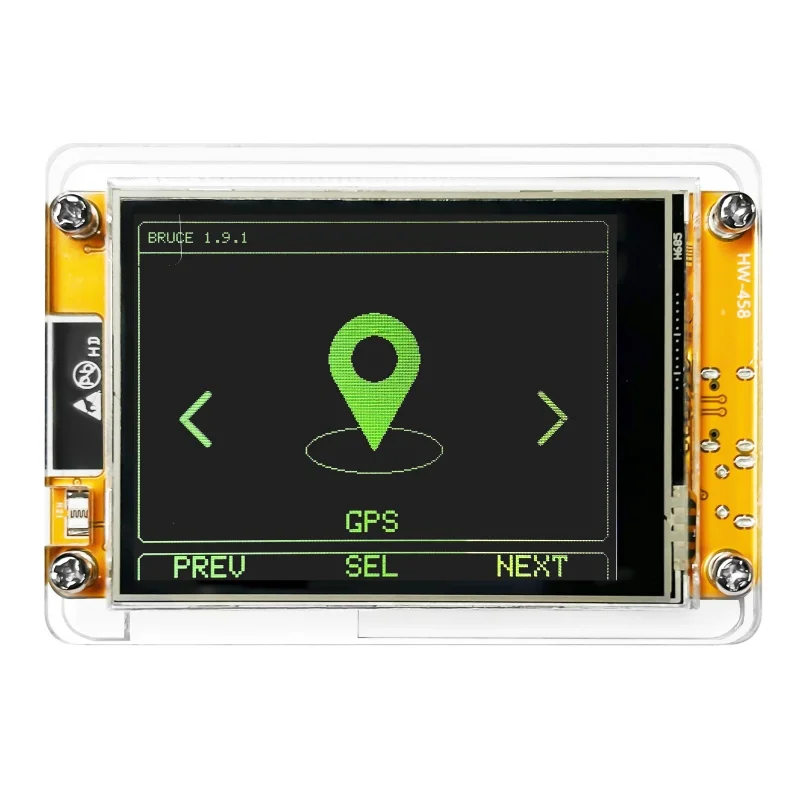 ESP32 Bruce CYD 2432S028 Wi-Fi Bluetooth NFC PN532 GNSS ATGM336H and defensive tools enable network secure & reliable wireless
