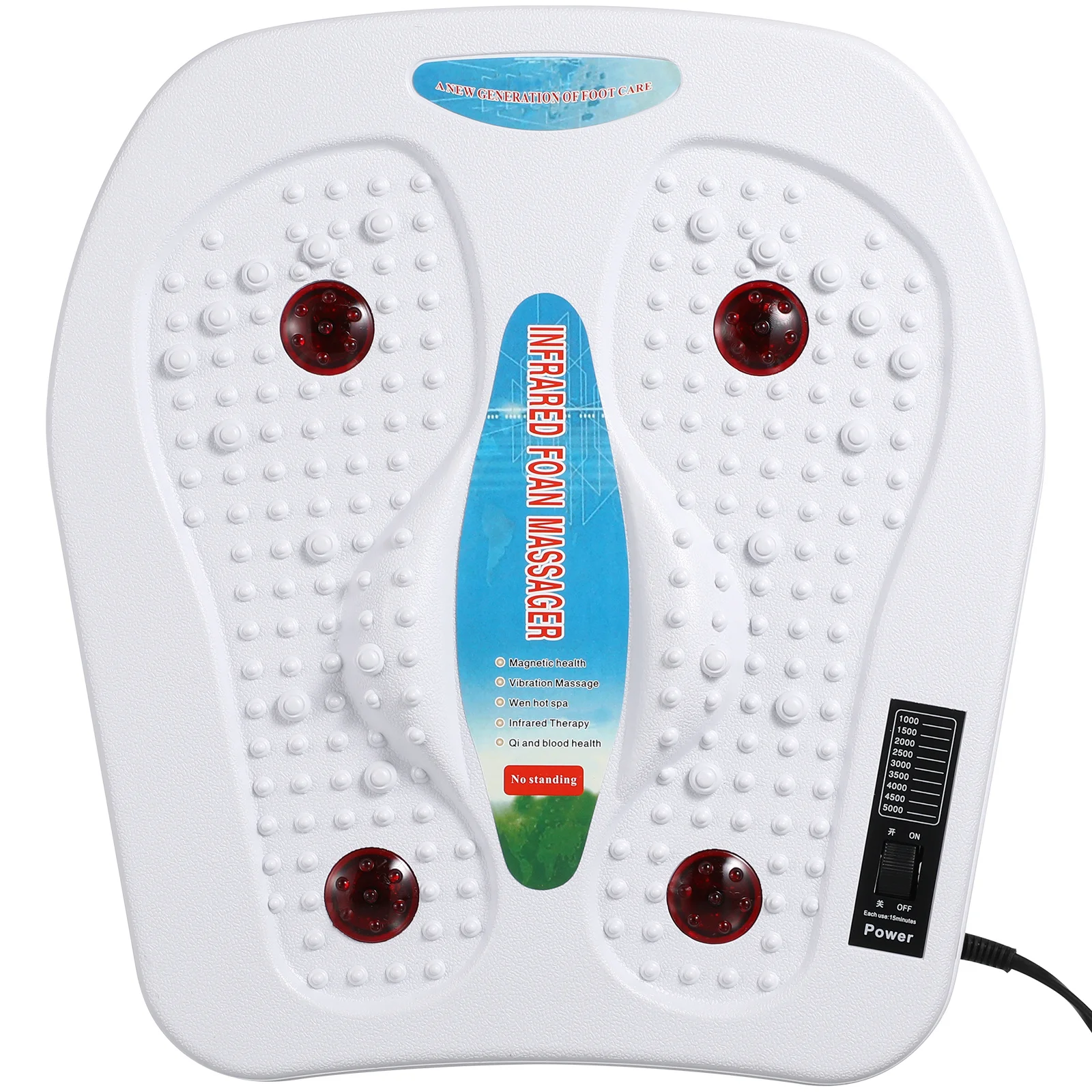 آلة تدليك القدم الساخنة مع الدورة الدموية، الحرفية الدقيقة، عملية بسيطة بزر واحد، أقدام آمنة #3
