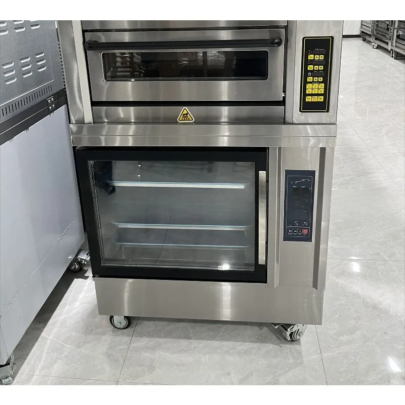 Fermentation box combined oven, steam-coated slate oven combination furnace y