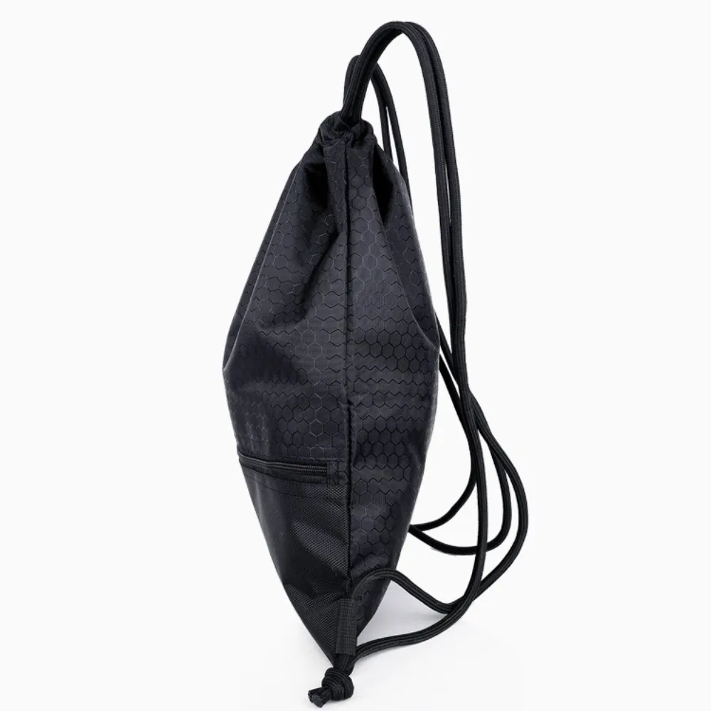 

Waterproof Fitness Drawstring Bag Large Capacity Solid Color Drawstring Backpack Lightweight Commuting Drawstring Pocket Gym