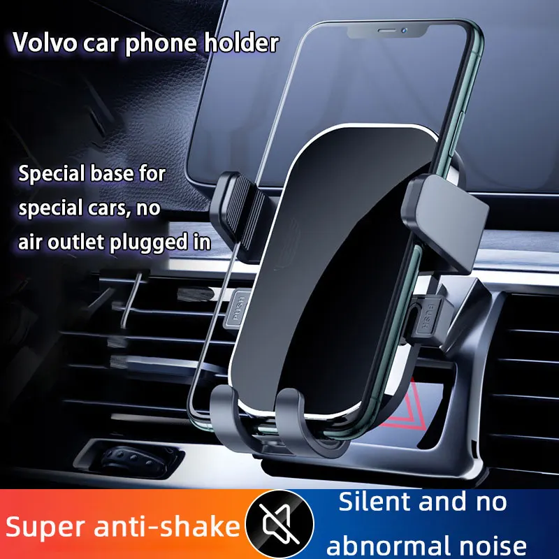 

Car Linkage Mobile Phone Holder For Volvo XC40 XC60 XC90 S60 S90 V60 V90 Gravity Stand GPS Bracket For iPhone 15 14 13 12 Huawei