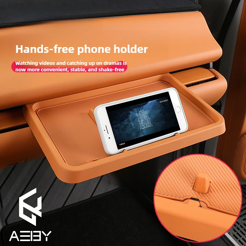

For LEAPMOTOR C16/C10 2024-2026 Passenger Glove Box Tray Table Custom Fit Foldable Sturdy Car Tray Easy Install Multi-purpose